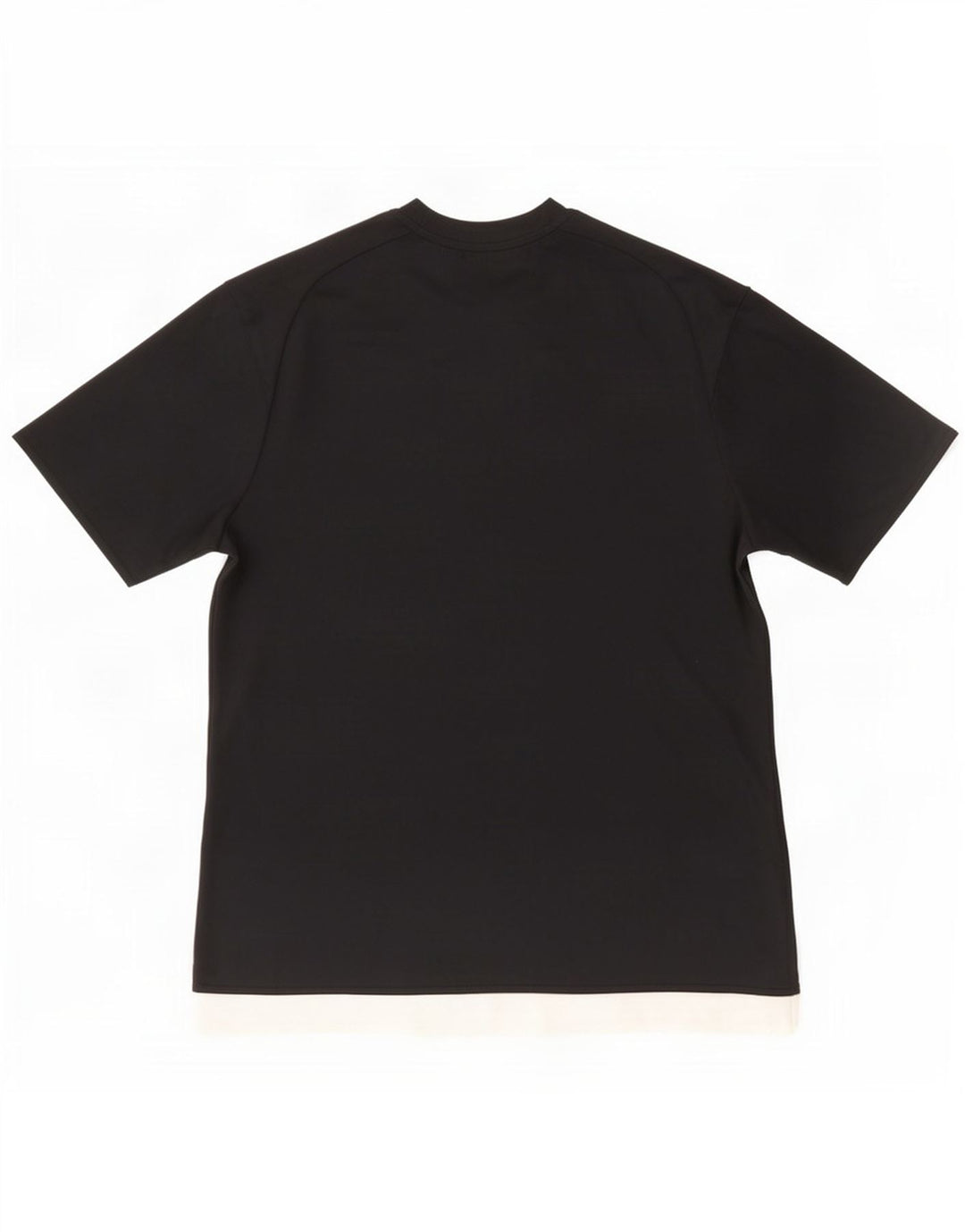 T-shirt Adidas Climalite da uomo, grande, in poliestere color block nero