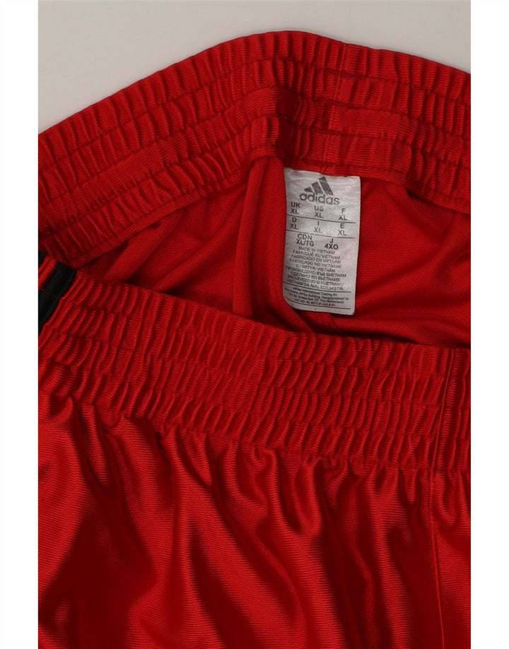 Pantaloncini sportivi da uomo Adidas XL rosso poliestere