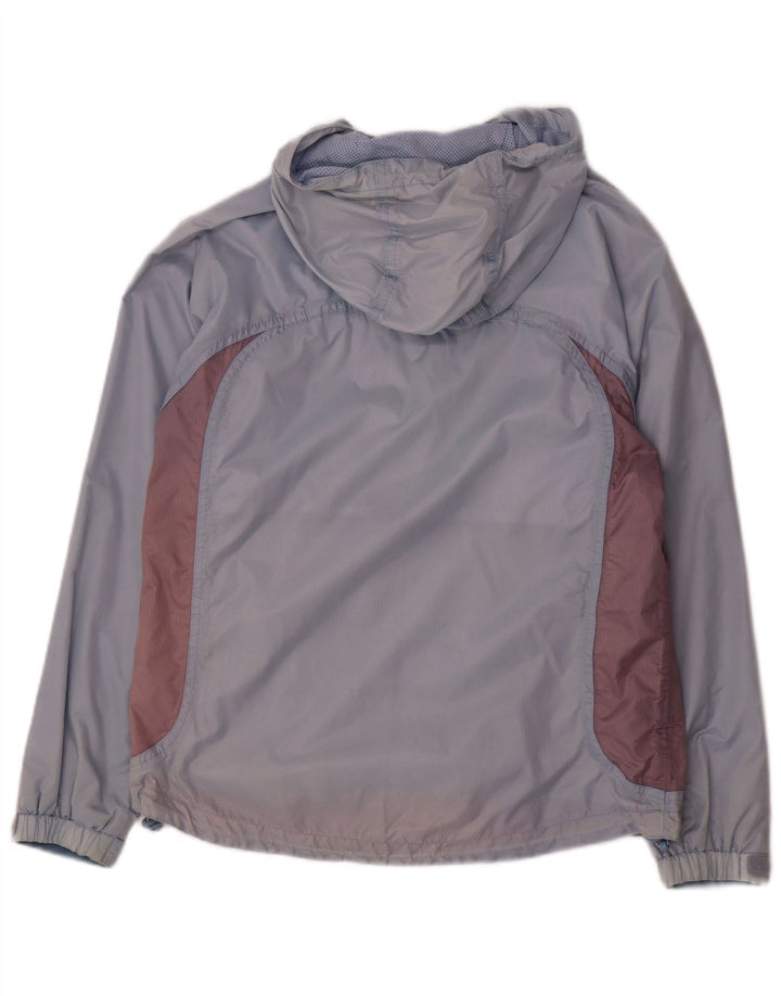 Giacca a vento con cappuccio da ragazzo Helly Hansen 11-12 anni Blu Colourblock