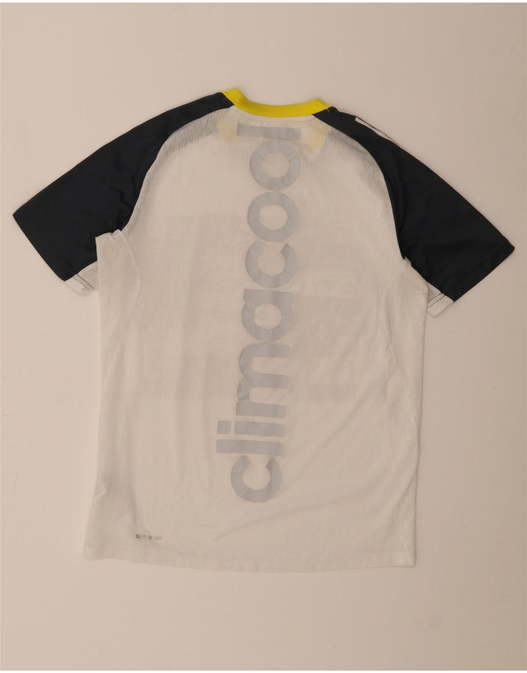 T-shirt grafica da uomo Adidas Climacool Top color bianco medio