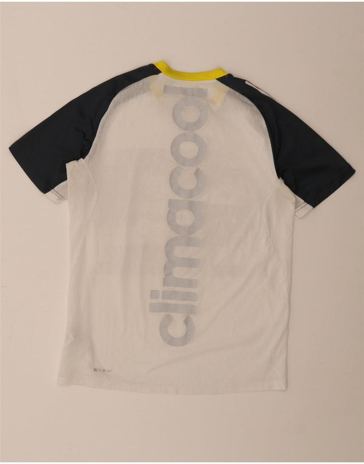 T-shirt grafica da uomo Adidas Climacool Top color bianco medio