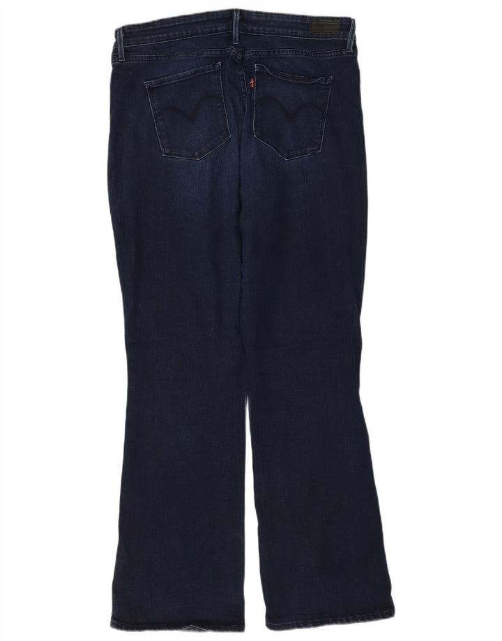 Jeans Levi's Demi Curve Bootcut da donna taglia 14 Large W32 L32 Blu Navy