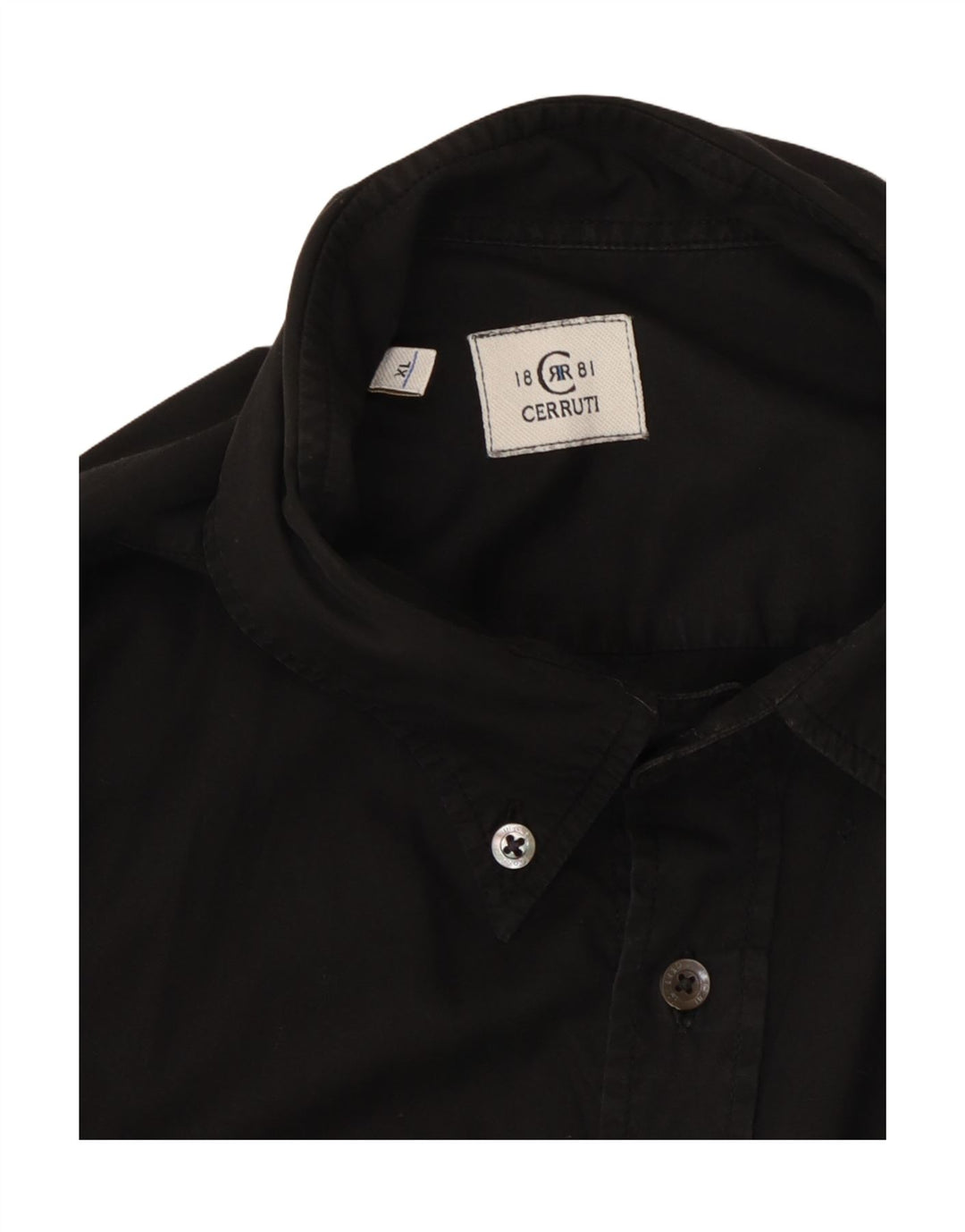 Camicia grafica da uomo CERRUTI 1881 XL Nera