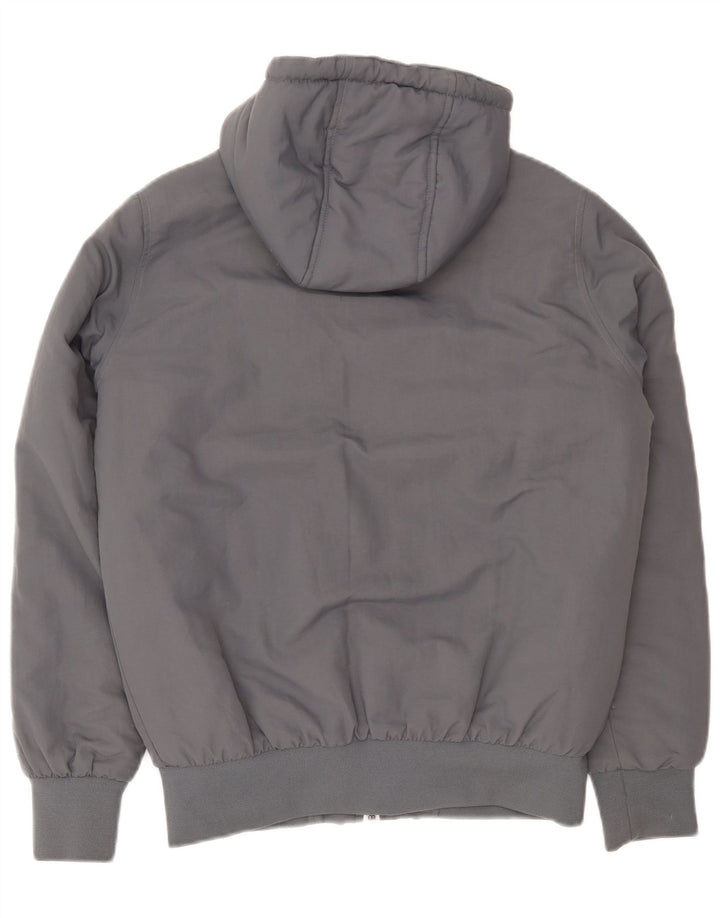 Giubbotto bomber con cappuccio da uomo Champion UK 36 piccolo grigio
