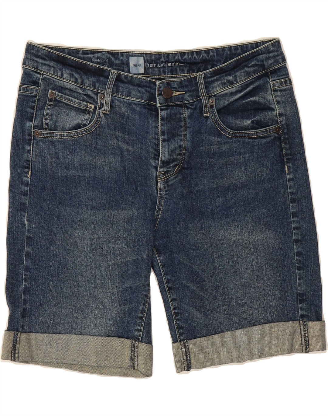 MOSSIMO Womens Denim Shorts US 6 Medium W32 Blue Cotton Vintage Mossimo and Second-Hand Mossimo from Messina Hembry 