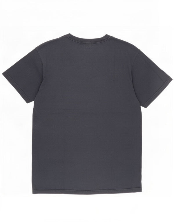 T-shirt grafica Hurley da uomo con vestibilità regolare, top in cotone blu navy medio