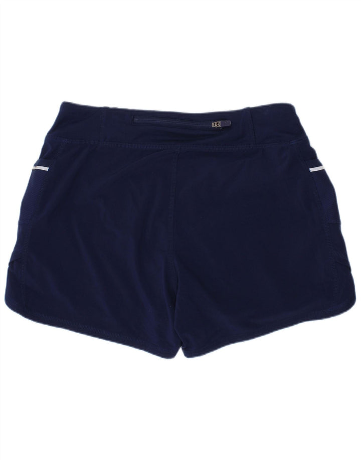Pantaloncini sportivi per ragazze ATHLETA 11-12 anni, grandi, in poliestere blu navy