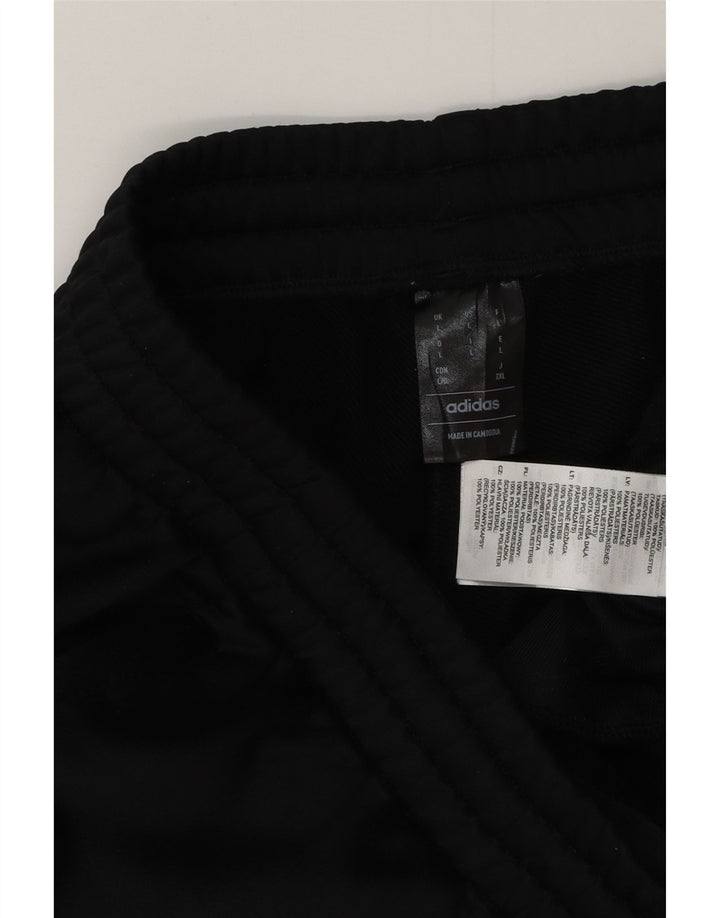 Pantaloni da tuta da uomo ADIDAS Joggers grandi neri in poliestere