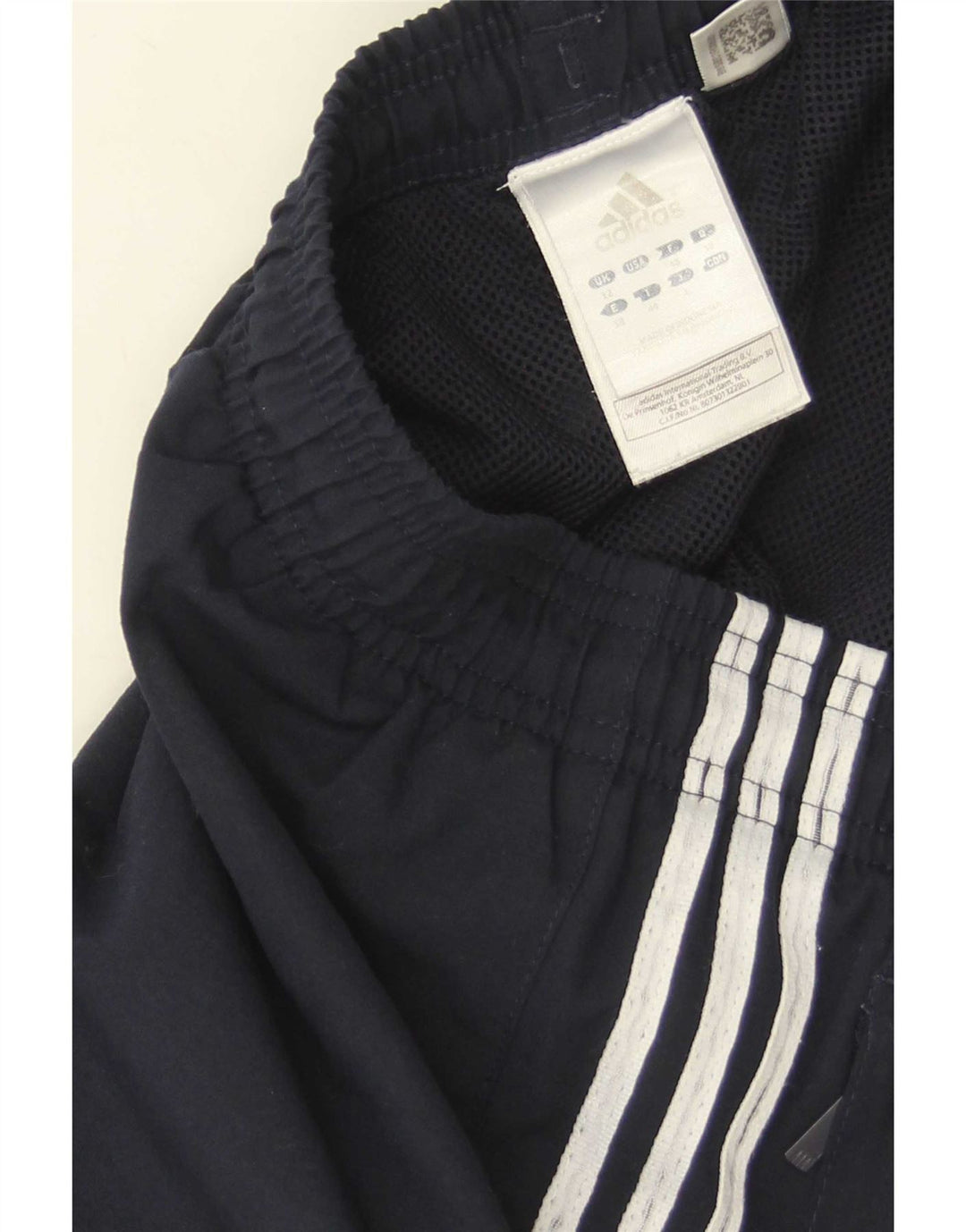 Pantaloni da tuta da donna Adidas Joggers UK 12 Medium Navy Blu Poliestere