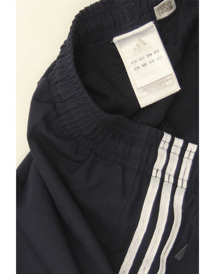 Pantaloni da tuta da donna Adidas Joggers UK 12 Medium Navy Blu Poliestere