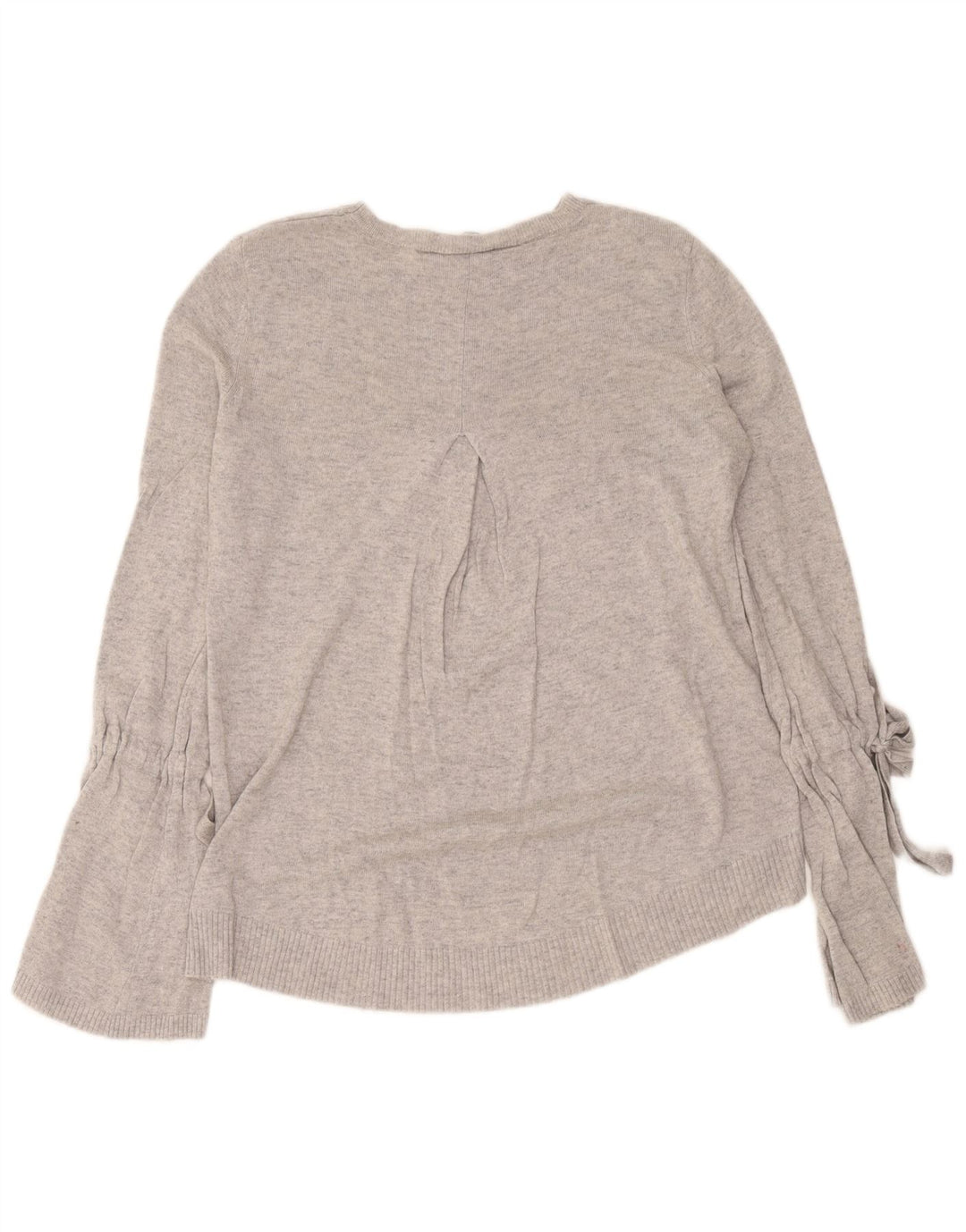 Maglione maglione con scollo a barca da donna Marella UK 16 grande grigio