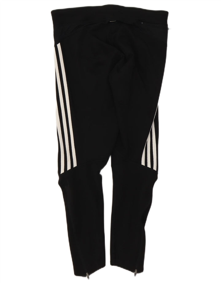 Leggings Adidas Climalite da donna UK 12 poliestere color block medio nero