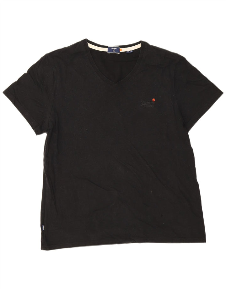 T-shirt da uomo Superdry Top 3XL nera