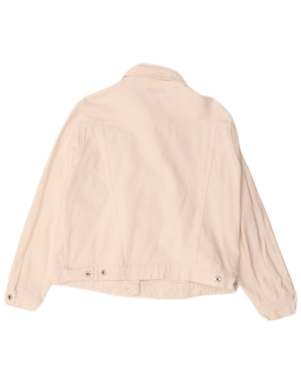 Giacca di jeans da donna Calliope UK 18 XL Bianca