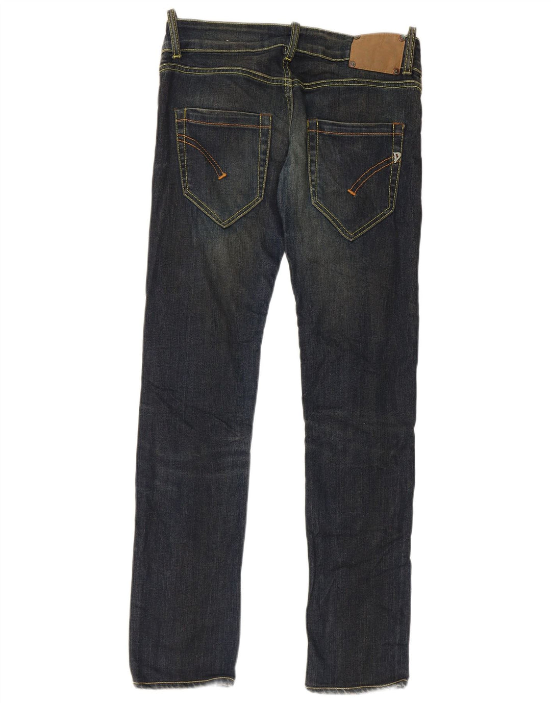 Jeans slim da donna Dondup W30 L30 cotone blu navy