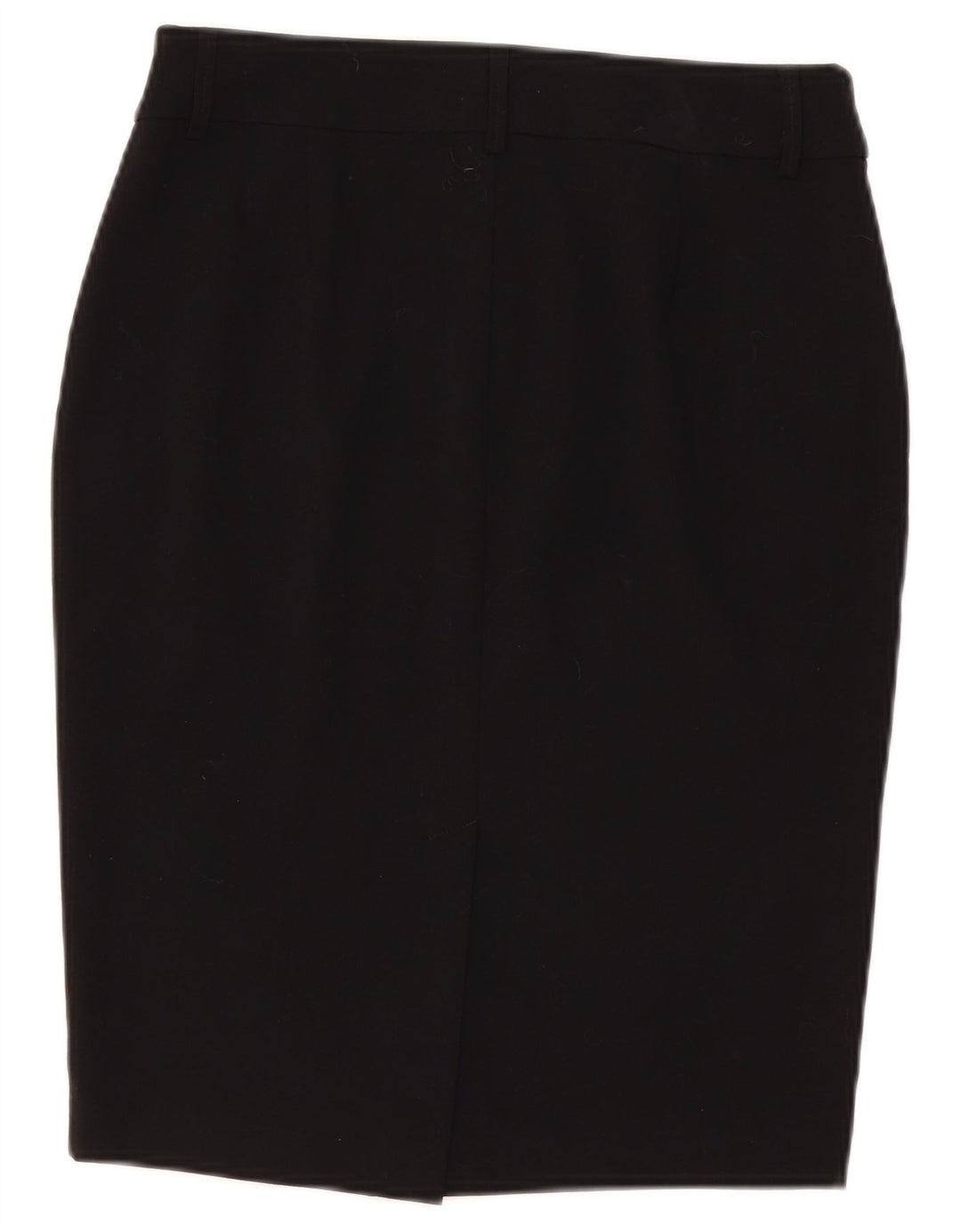 Gonna a tubino da donna Marks & Spencer UK 10 piccola W30 poliestere nero