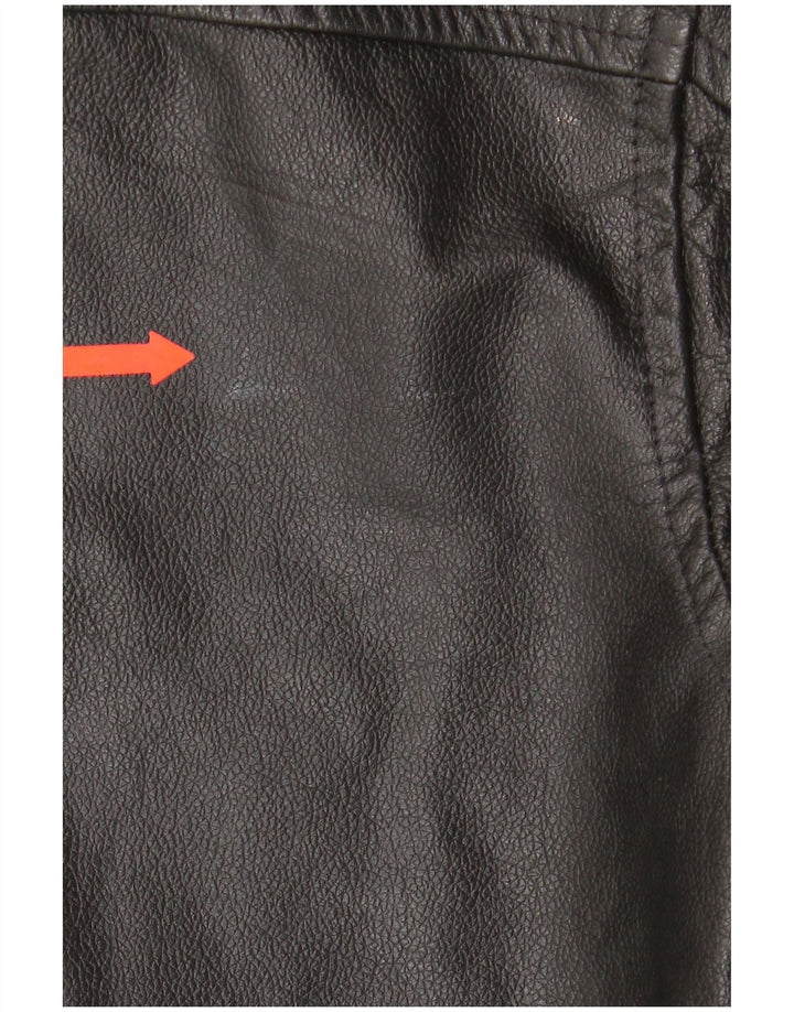 Giacca in pelle da uomo 4 You UK 38 Pelle nera media