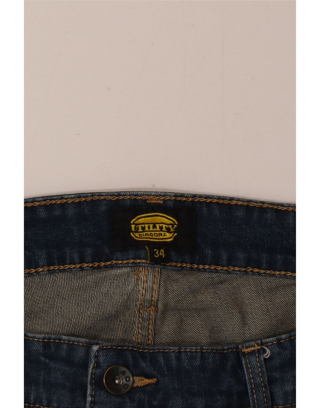 Jeans dritti Cargo da uomo Diadora W34 L30 Blu