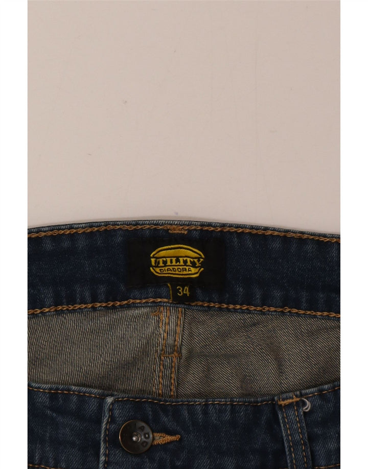 Jeans dritti Cargo da uomo Diadora W34 L30 Blu