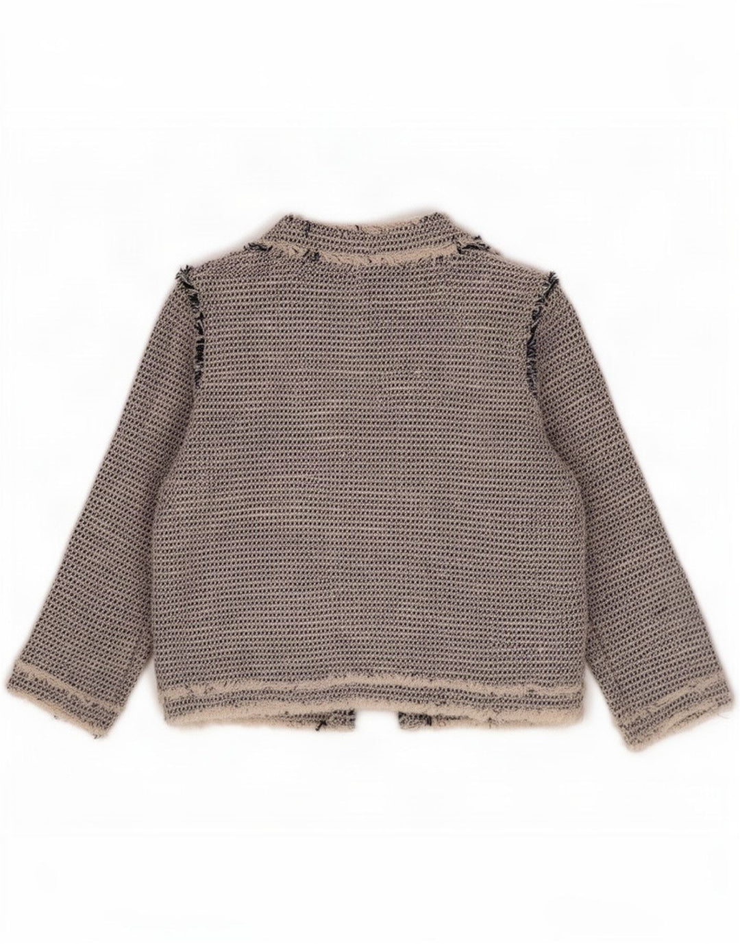 Giacca blazer da donna Zara UK 12 Cotone grigio medio