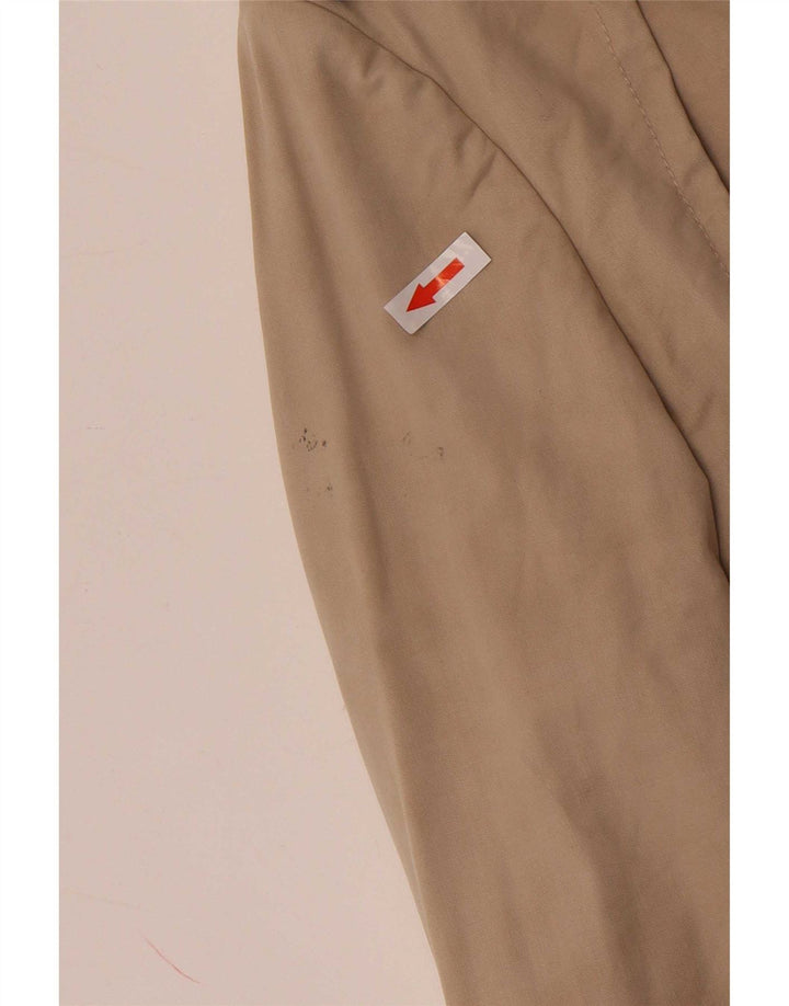 Trench corto doppiopetto da donna Massimo Dutti UK 14 Beige medio