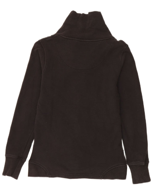 Giacca da tuta da donna Reebok UK 12 Medium Black Cotton