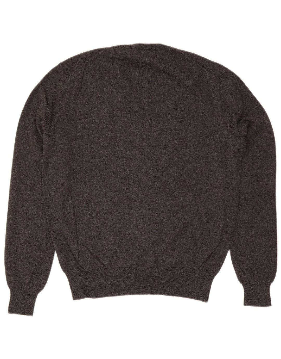 Polo Ralph Lauren Maglione da uomo con scollo a V in lana grigio medio