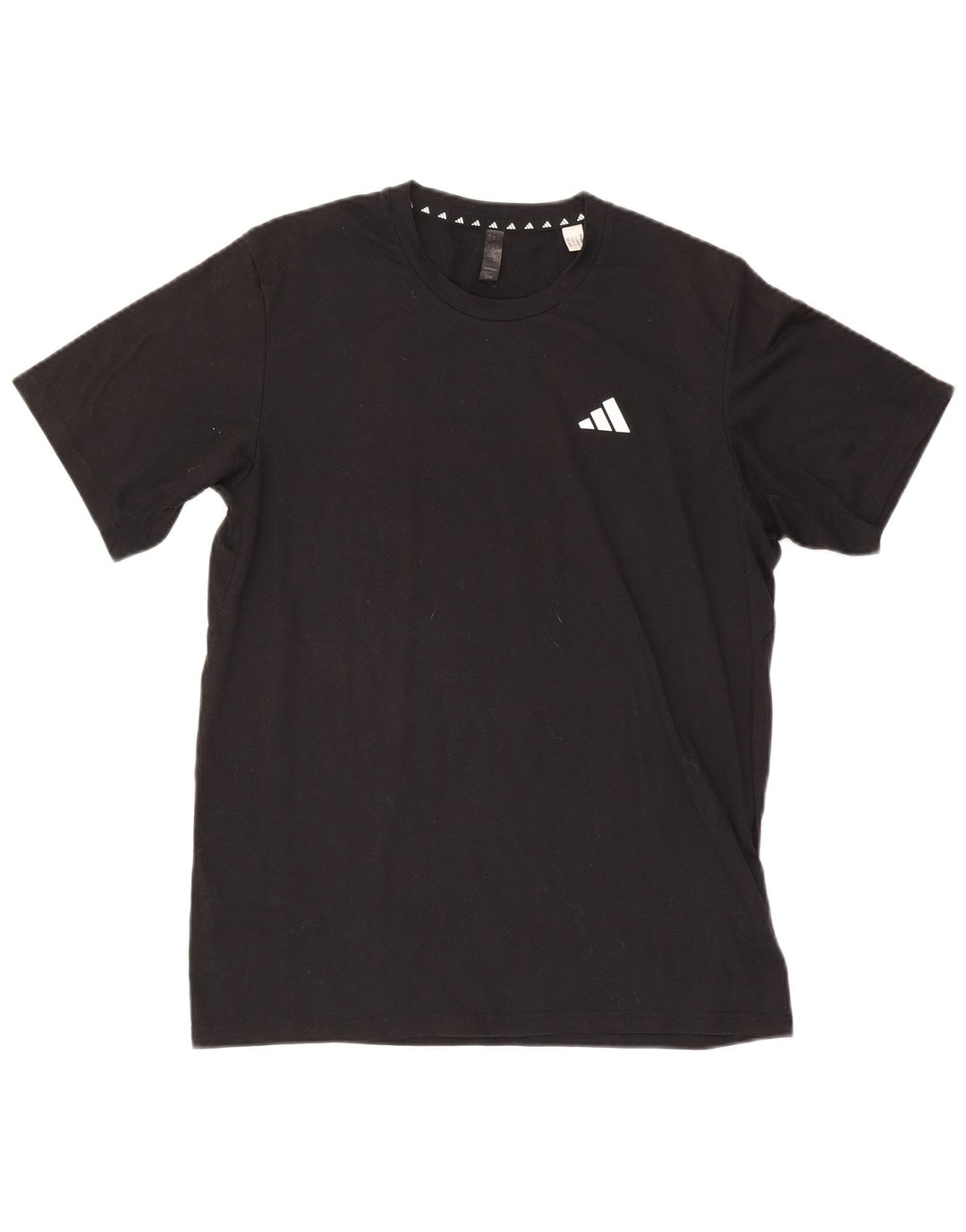 Maglietta Adidas Aeroready da uomo, grande, in poliestere nero