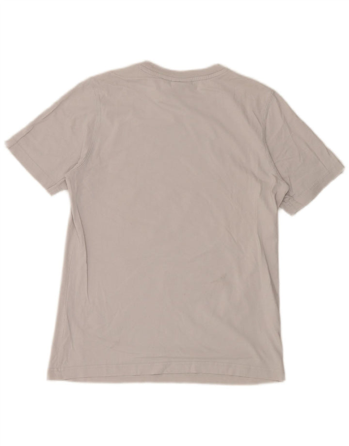 T-shirt grafica da uomo Adidas Top piccola in cotone bianco