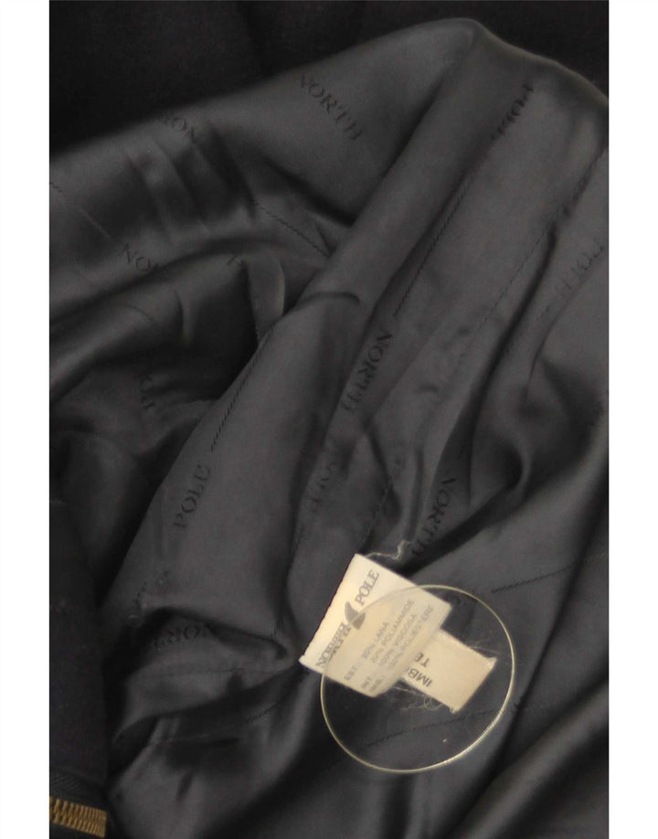 Montgomery da uomo North Pole UK 42 XL Lana blu navy