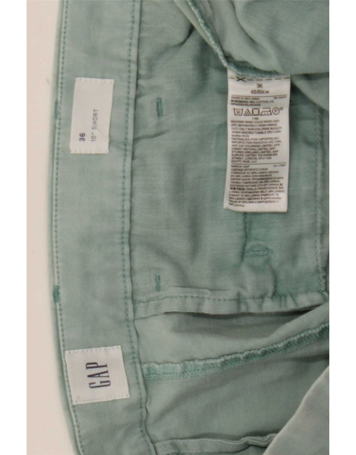 Pantaloncini chino da uomo Gap W36 grandi in cotone verde
