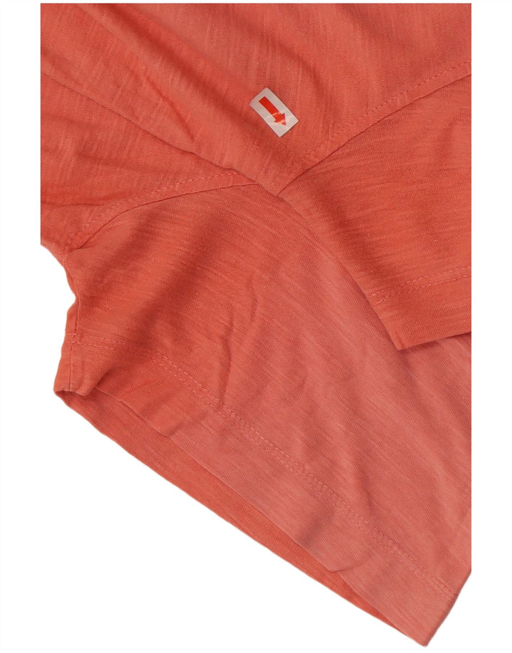 T-shirt Timberland da uomo con vestibilità regolare, cotone arancione medio