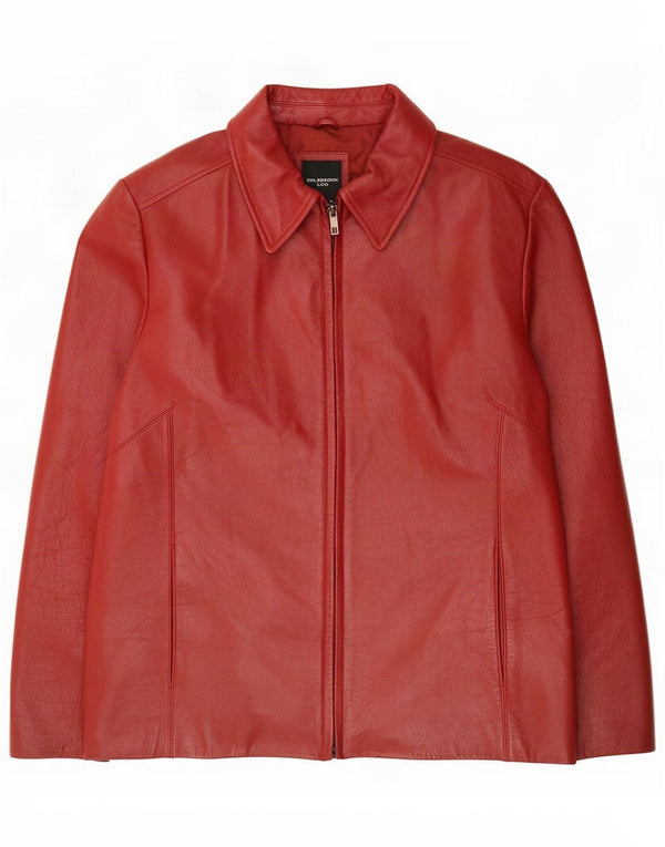 Colebrook Giacca in ecopelle da donna UK 18 XL Poliestere marrone