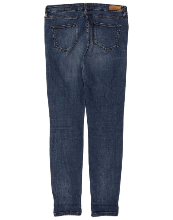 Fat Face Womens Skinny Jeans UK 14 Large W32 L31 Blue Cotton