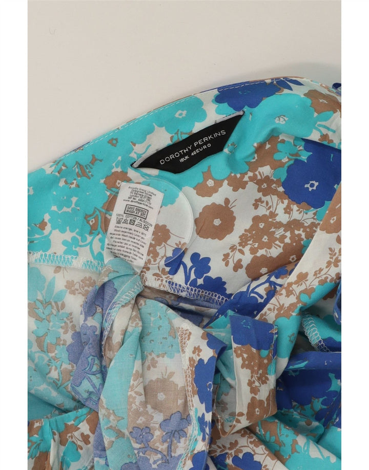 DOROTHY PERKINS Womens Blouse Top UK 18 XL  Multicoloured Floral Vintage Dorothy Perkins and Second-Hand Dorothy Perkins from Messina Hembry 