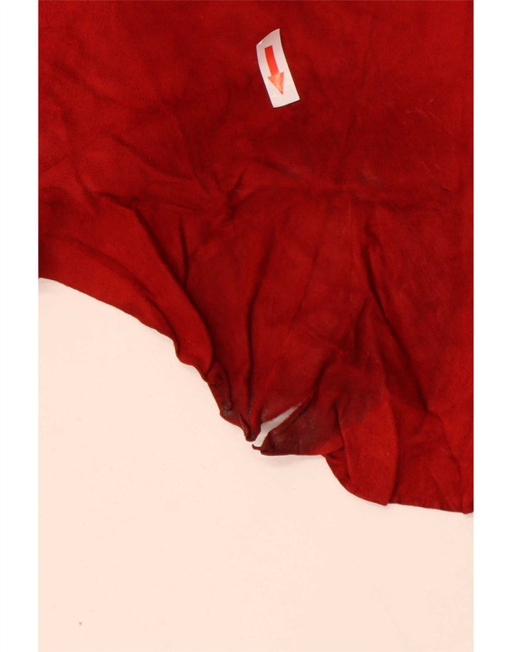 Camicia Donna Conbipel in Camoscio IT 44 Medio Rosso Pelle