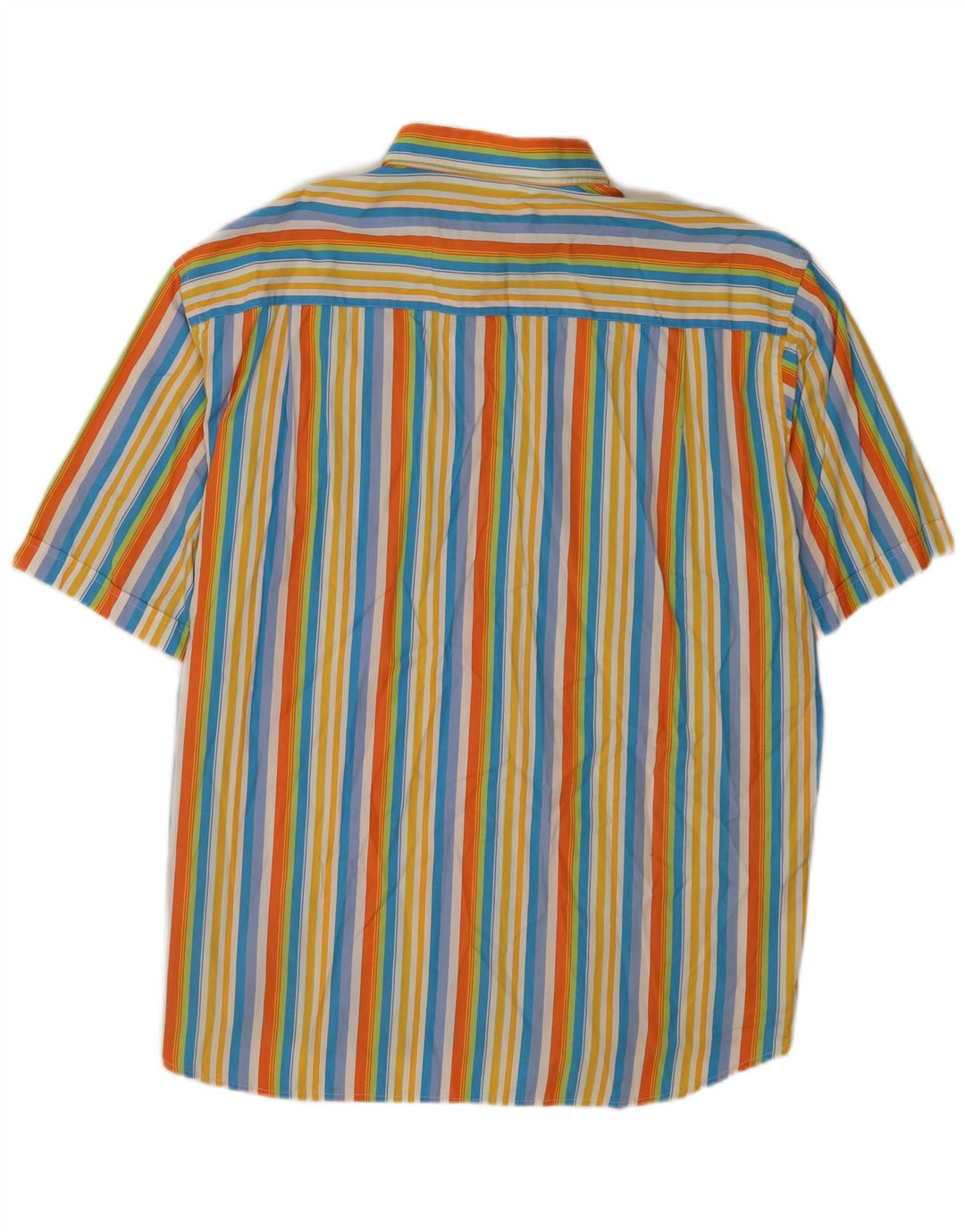 Camicia a maniche corte da uomo Paul & Shark taglia 43 XL a righe multicolore