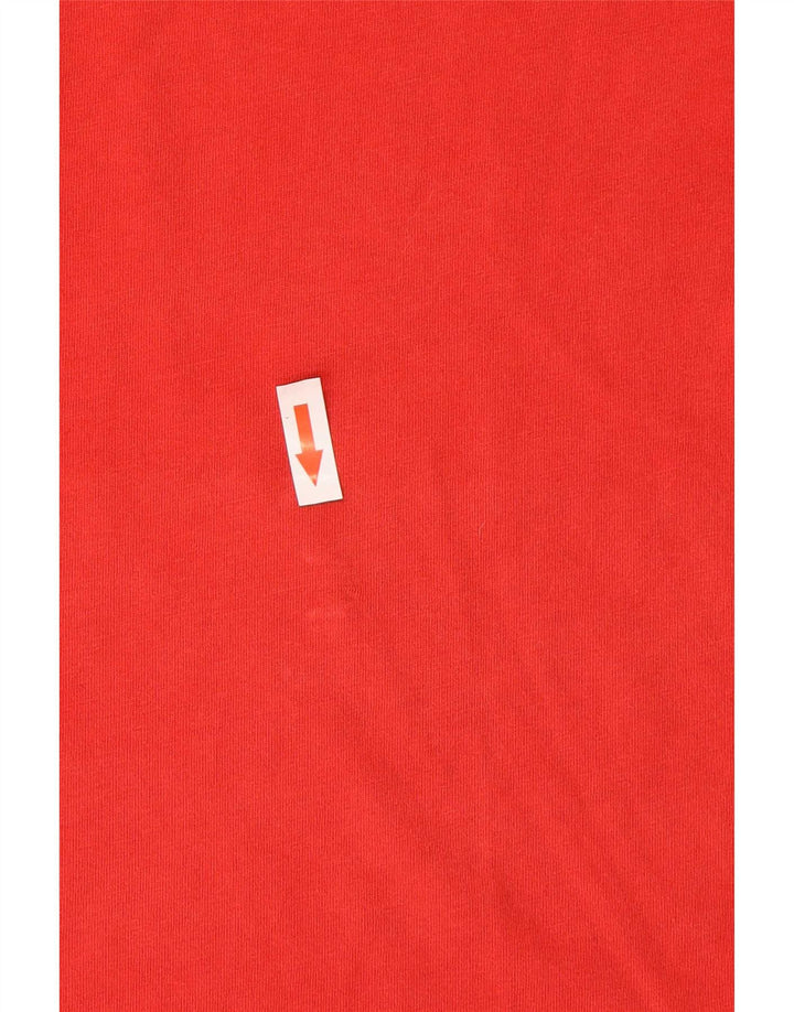 T-shirt da uomo Nike Top Large rossa in cotone