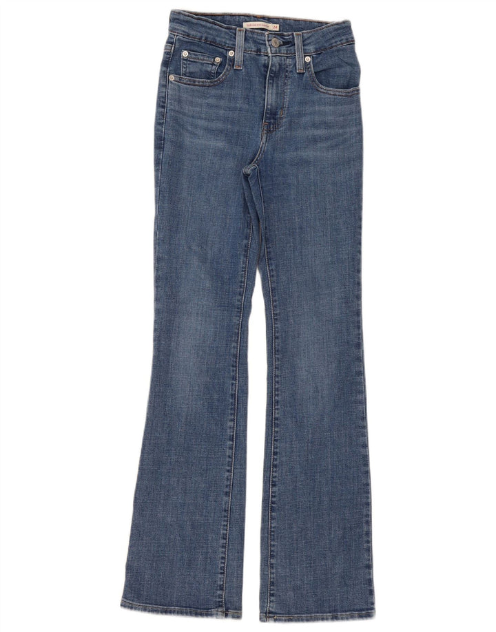Jeans Levi's da donna 725 bootcut a vita alta W24 L31 Blu