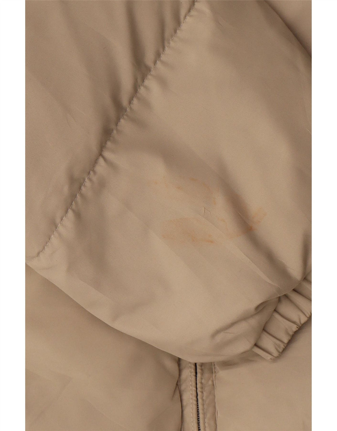 Giacca imbottita ampia con cappuccio da uomo Kappa UK 36 Small Beige Poliestere