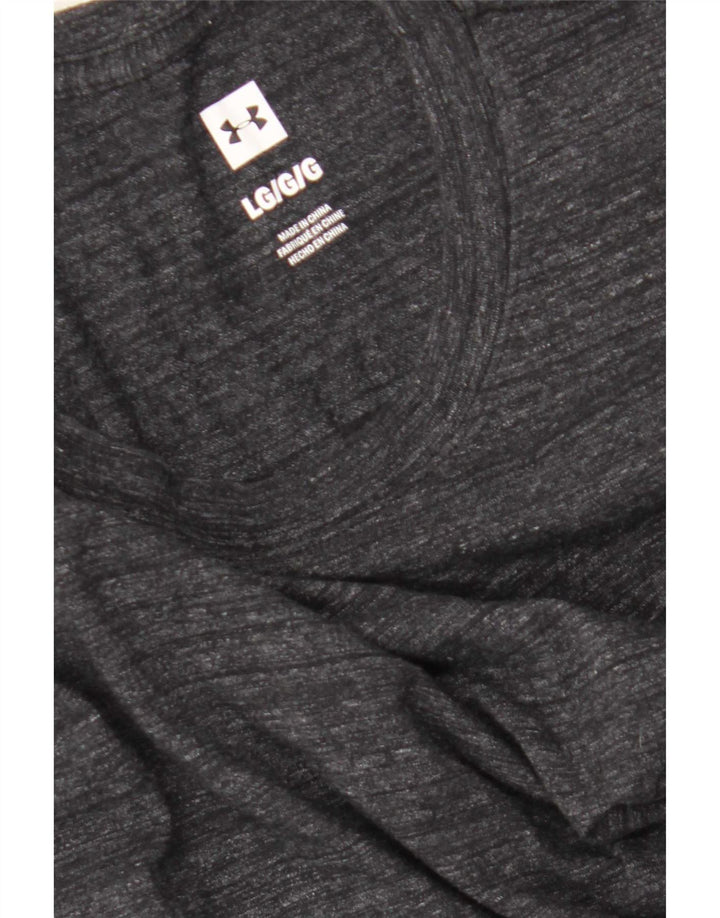 Maglia da uomo Under Armour a maniche lunghe grande grigio screziato