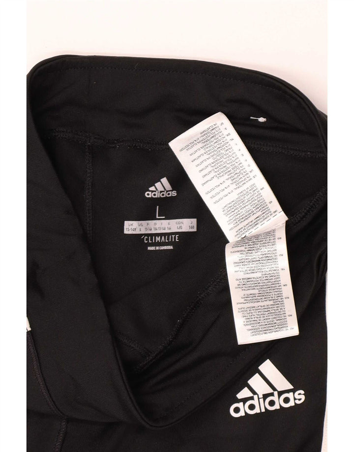 Leggings Adidas Climalite per ragazze 13-14 anni Large Nero Poliestere