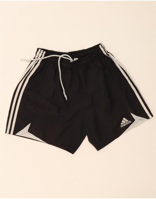 Pantaloncini sportivi ADIDAS Climacool da uomo UK 36 Small Black Colourblock