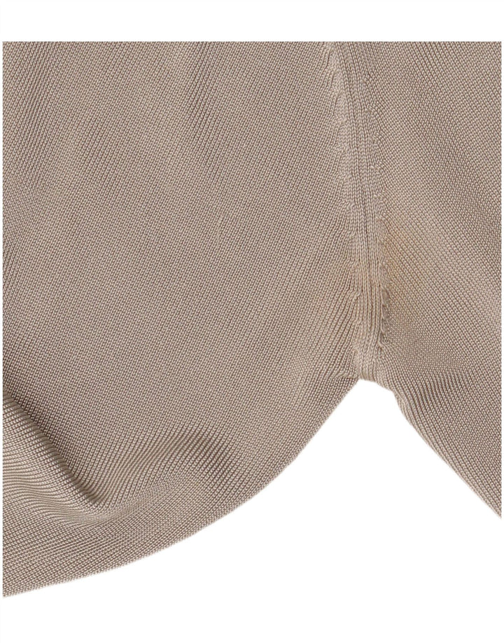 PHASE EIGHT Maglione cardigan corto con maniche a 3/4 da donna UK 12 Grigio medio