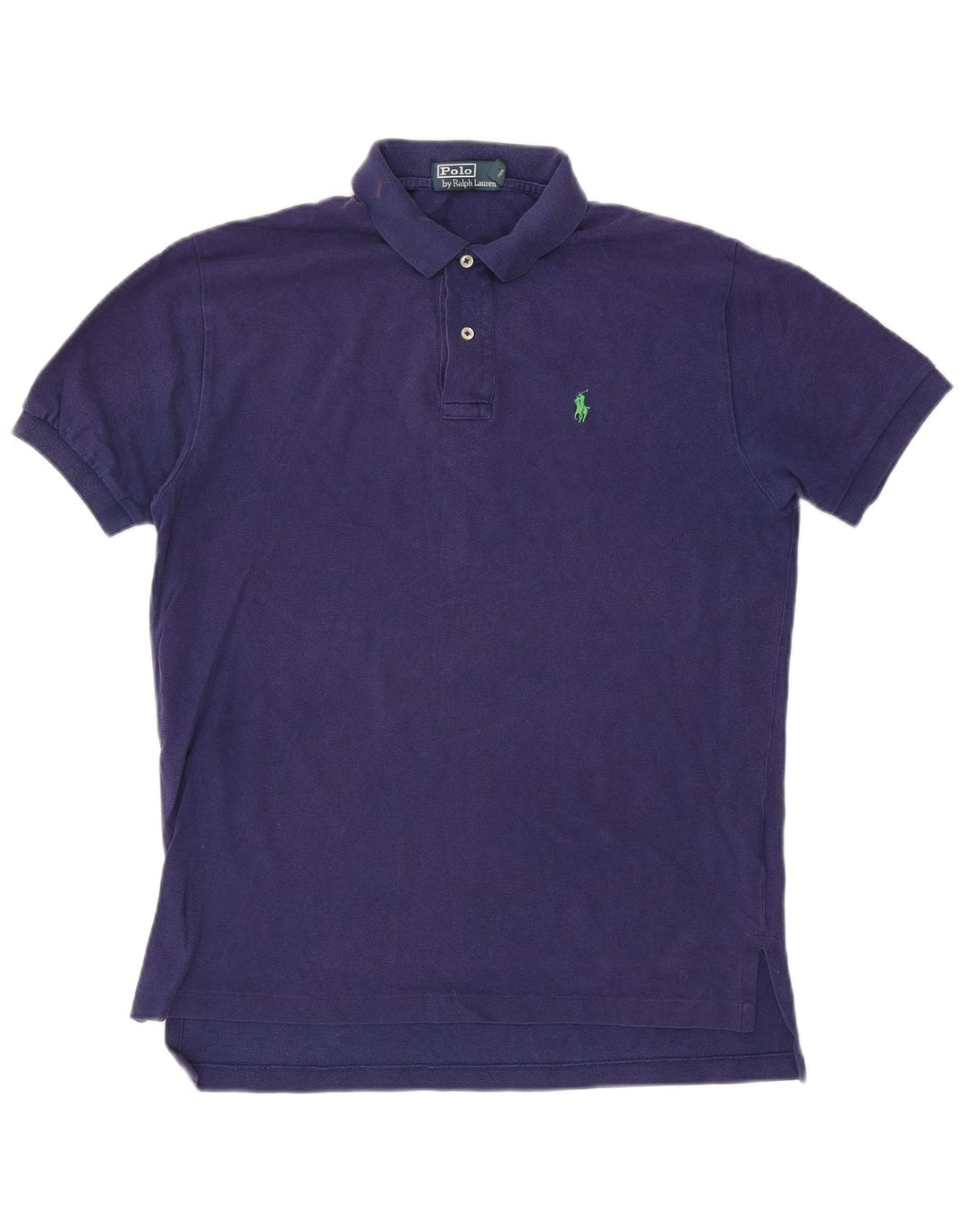 Polo Ralph Lauren da uomo in cotone medio blu navy