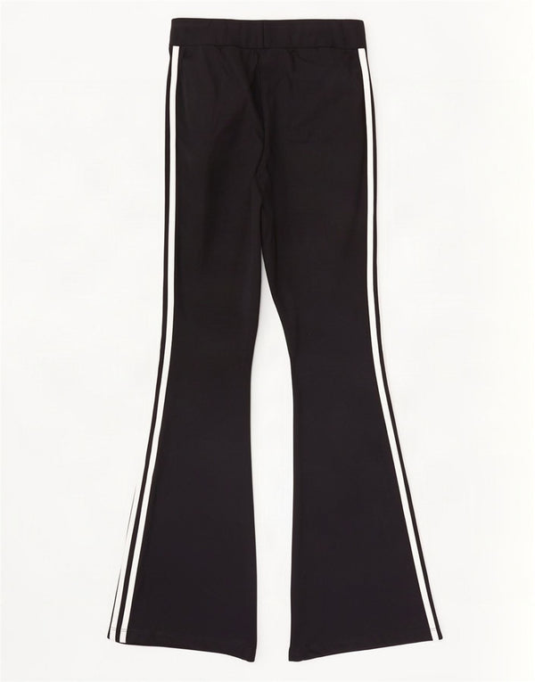 Pantaloni da tuta da donna Adidas Flare UK 10 Small Poliestere nero