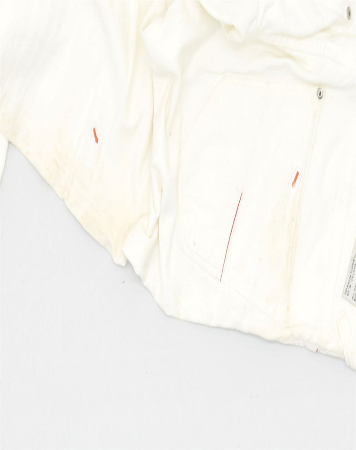 MELTIN' POT Womens Slim Jeans W30 L31 White Cotton | Vintage | Thrift | Second-Hand | Used Clothing | Messina Hembry 