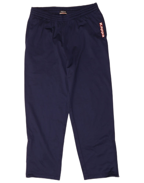 Pantaloni da tuta con grafica Kappa da uomo grandi blu navy