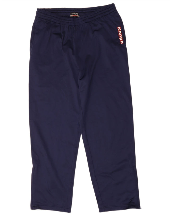 Pantaloni da tuta con grafica Kappa da uomo grandi blu navy