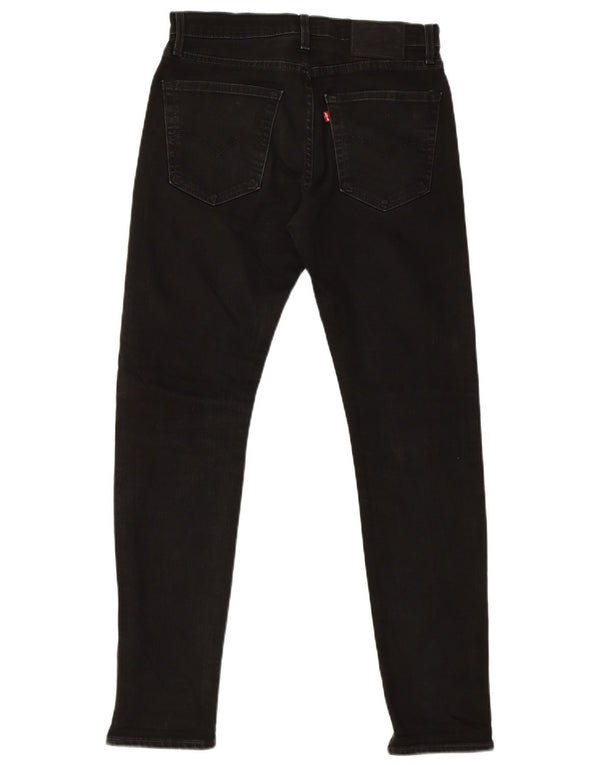 Jeans slim da uomo Levi's W30 L29 cotone nero